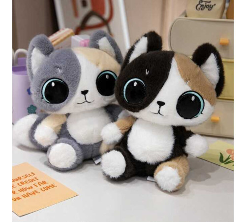 М`яка іграшка M 18319 (100) 2 види, “Котик”, висота 37см