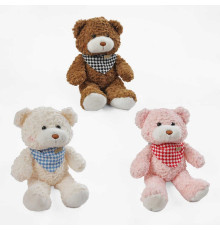 М`яка іграшка M 18479 (100) 3 кольори, “Ведмедик”, розмір - 27 см, ВИДАЄТЬСЯ ТІЛЬКИ МІКС ВИДІВ