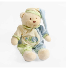 М`яка іграшка M 18491 (120) "Ведмедик", висота - 36 см, піжама, нічний ковпак