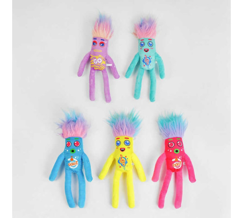 М'яка іграшка С 56012 (420) "Nobody Sausage" ВИДАЄТЬСЯ МІКС ВИДІВ, висота 35 см