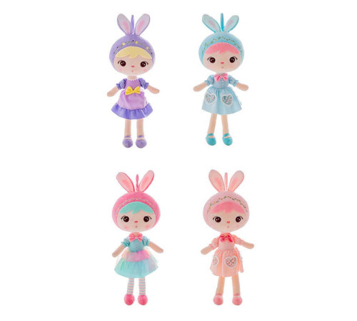 Лялька 1763-1 (50) 4 види, висота 44 см, м'якотіла, ВИДАЄТЬСЯ ТІЛЬКИ МІКС ВИДІВ