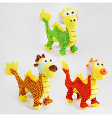 М`яка іграшка M 16277 (100) 3 кольори, “Дракон”, висота 30 см, ВИДАЄТЬСЯ ТІЛЬКИ МІКС ВИДІВ