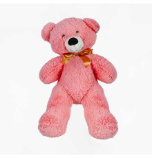 гр М`яка іграшка "Ведмедик" колір рожевий В22572 висота 1 м (1) у пакеті