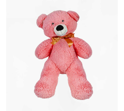 гр М`яка іграшка "Ведмедик" колір рожевий В22572 висота 1 м (1) у пакеті