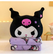 М`яка іграшка M 18281 (50) герой, текстильна, 38 см, плед