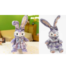 М`яка іграшка M 18239 (60) герой, висота 31см, сидяча, пластикові очі, сукня, бантик