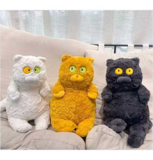 М`яка іграшка M 18322 (90) "Котик", висота 35см, сидяче положення, ВИДАЄТЬСЯ ТІЛЬКИ МІКС ВИДІВ