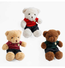 М`яка іграшка M 18574 (120) 3 види, “Ведмедик”, висота: 30 см, ВИДАЄТЬСЯ МІКС