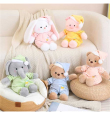 М'яка іграшка M 18544 (180) 5 видів, "Звірятко", середня висота - 35 см, ВИДАЄТЬСЯ МІКС