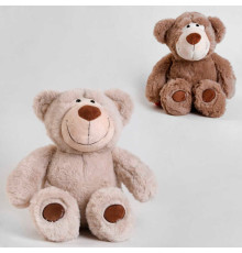 М'яка іграшка K 18090 (100) "Ведмідь з сердечком", 2 кольори, висота 37см