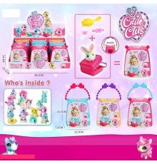 М`яка іграшка 678 (24/2) ЦІНА ЗА 9 ШТУК У БЛОЦІ, 3 види, "Сюрприз"