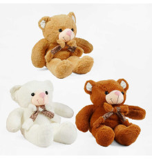 М`яка іграшка C 62992 (60) “Ведмедик”, 3 кольори, висота 57 см, ВИДАЄТЬСЯ ТІЛЬКИ МІКС ВИДІВ