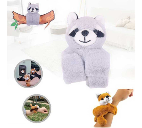 М’яка іграшка-браслет 034-10 (240) чіпляється лапками на руку