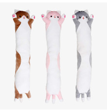 гр М`яка іграшка "Кіт Батон" К22135 (1) довжина 130 см, у пакеті ВИДАЄТЬСЯ МІКС ВИДІВ