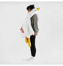 гр М`яка іграшка "Гусак-обіймак" 31933 (20) розмір 1,3м, колір білий, наповнювач холофайбер