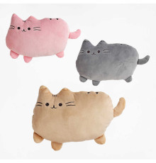 гр М’яка іграшка "Кіт-Пушин" П26842 (1) 3 кольори, довжина 25см, ВИДАЄТЬСЯ МІКС ВИДІВ