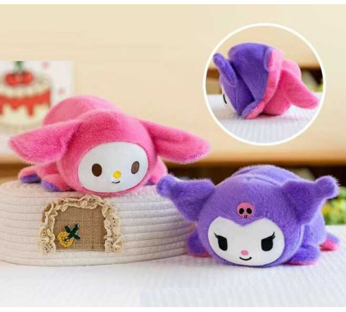 М`яка іграшка M 18468 (300) двостороння, вивернушка, довжина 19 см