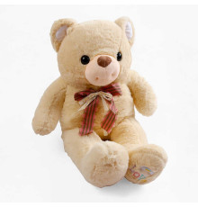М`яка іграшка M 18072 (63) “Ведмедик”, 35х21х53 см, бантик