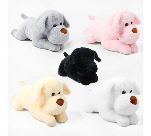 гр М’яка іграшка "Песик" 58652 (1) 5 кольорів, ВИДАЄТЬСЯ МІКС ВИДІВ