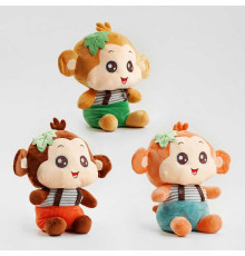 М’яка іграшка M 14669 (30) "Мавпочка", висота 43 см, ВИДАЄТЬСЯ ТІЛЬКИ МІКС ВИДІВ