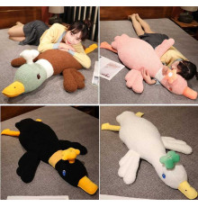 М`яка іграшка M 16970 (40) "Гусак з квіткою", висота 120см