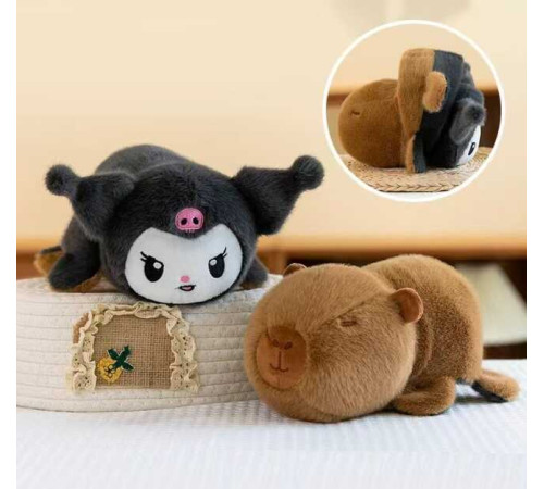 М`яка іграшка M 18469 (300) двостороння, вивернушка, довжина 23 см