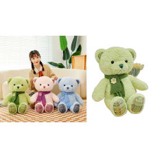 М`яка іграшка M 18484 (80) 3 кольори, “Ведмедик”, висота: 33 см, ВИДАЄТЬСЯ МІКС