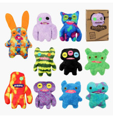 М`яка іграшка M 19845 (144) ЦІНА ЗА 1 ШТУКУ, герой, середня висота: 24 см, наповнення: синтепон, очі - гудзики, зуби, в коробці, ВИДАЄТЬСЯ ТІЛЬКИ МІКС ВИДІВ
