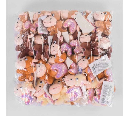 М’яка іграшка C 44181 (2400) 4 кольори, 7 см, в пакеті