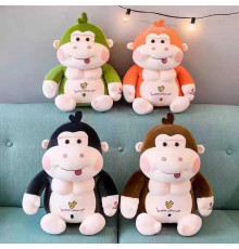 М`яка іграшка M 14643 (225) ВИДАЄТЬСЯ МІКС ВИДІВ, 3 кольори, мавпочка, висота 25 см