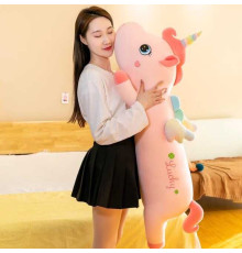 М'яка іграшка M 14725 (30) "Єдиноріжка", довжина 83 см, у пакеті