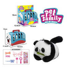 Улюбленець CH 6031 B (96/2) заводний механізм, пискавка, аксесуари, окуляри, наліпки, переноска, в боксі