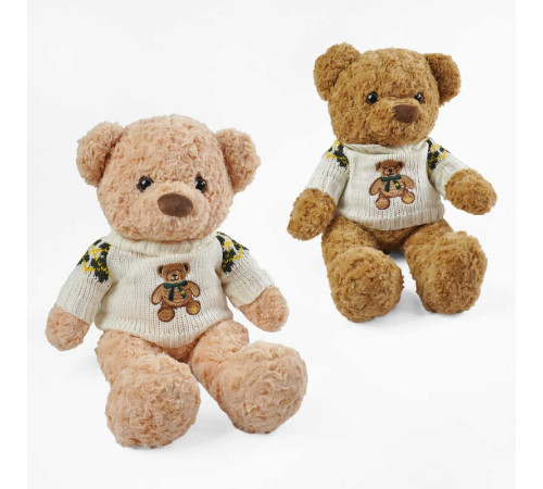 М`яка іграшка M 18117 (40) “Ведмедик”, 2 кольори, висота 52 см, синтепоновий наповнювач