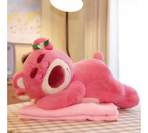 М’яка іграшка M 18199 (50) герой, довжина 45 см, плед 185*110 см