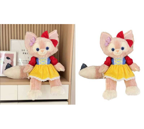 М`яка іграшка M 18243 (50) герой, висота 37см, сидяча, пластикові очі, сукня