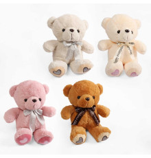 М`яка іграшка M 18537 (100) 4 кольори, “Ведмедик”, висота: 45 см, ВИДАЄТЬСЯ МІКС