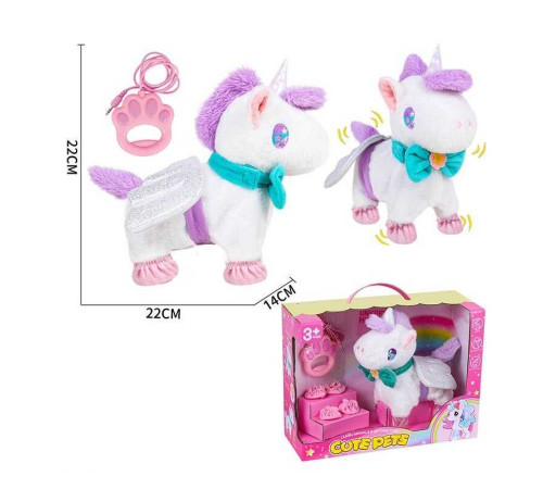 Улюбленець 933-136 E (12/2) “Поні”, ходить, звуки, аксесуари, на повідці, рухає хвостиком, на батарейках, в коробці