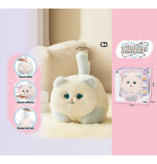 Інтерактивна тваринка 933-306 E (12) "Кошеня ", звуки, кліпає очима, рухає хвостом, сенсорний датчик, в коробці