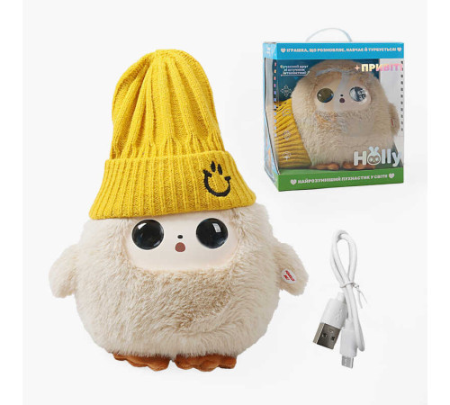Іграшка зі штучним інтелектом Holly H-19227 (12) ОЗВУЧУВАННЯ УКР. МОВОЮ, 50+ мов, голосове спілкування, ігри, новини, казки, LED oчі, WiFi, в коробці