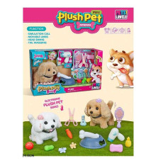 Улюбленець MC 1067 (18) ходить, рухає головою та хвостом, відтворює характерні звуки, миска для їжі, фен, аксесуари, в коробці