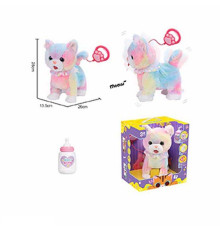 Улюбленець 933-153 E (12/2) “Кіт”, ходить, облизує, пісні англ. мовою, сенсорні ділянки, запис та відтворення голосу, аксесуари, на повідці, в коробці