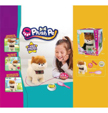 Улюбленець 933-193 E (12) “Собачка”, повідець-пульт керування, ходить, гавкає, рухає хвостиком, реагує на дотик та плескіт долонь, в коробці