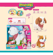 Улюбленець MC 1113 (12)"Собачка", музика, звук, ходить, облизує, запис голосу, сенсорний датчик на голові, на повідці, окастик, мисочка, кісточка, пляшечка, в коробці, ВИДАЄТЬСЯ ТІЛЬКИ МІКС ВИДІВ