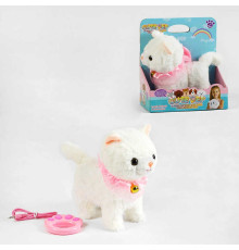 Улюбленець 933-29 E (24/2) “Кошеня”, ходить, нявкає, виляє хвостом, повідець-пульт керування, в коробці