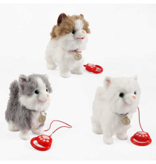 Улюбленець C 73703 (60) "Кошеня", на повідці, звук, ходить, облизує, музика, запис та відтворення голосу, сенсорний датчик, ВИДАЄТЬСЯ ТІЛЬКИ МІКС ВИДІВ