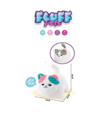 Інтерактивна тваринка BL 335 (40) "Котик", звуки, кліпає очима, рухає хвостом, запис та відтворення звуків, музика, сенсорні датчики, у пакеті