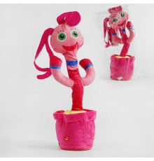 Інтерактивна іграшка С 53132 (100) "Матуся-монстрик", звук, світло, функія запису голосу, танцює, h-33 см, в пакеті