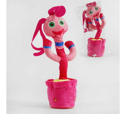 Інтерактивна іграшка С 53132 (100) "Матуся-монстрик", звук, світло, функія запису голосу, танцює, h-33 см, в пакеті