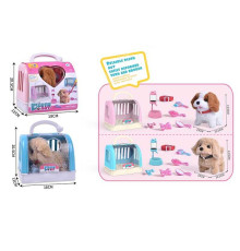 Улюбленець 810-102 (72/2) 2 види, звуки, ходить, аксесуари, переноска