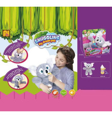 Інтерактивна тваринка 933-214 E (18) кліпає, сенсорний та магнітний датчик, звук, пляшечка, в коробці